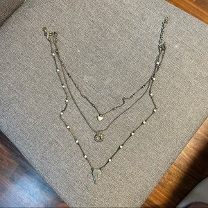 Gold Lucky Brand Necklace